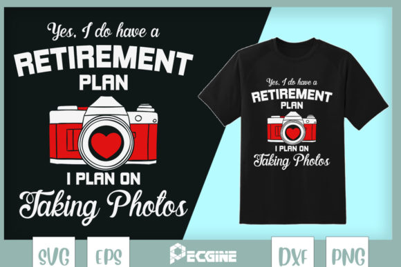A Fun Graphic for the Retirement Photography Crafts Niche