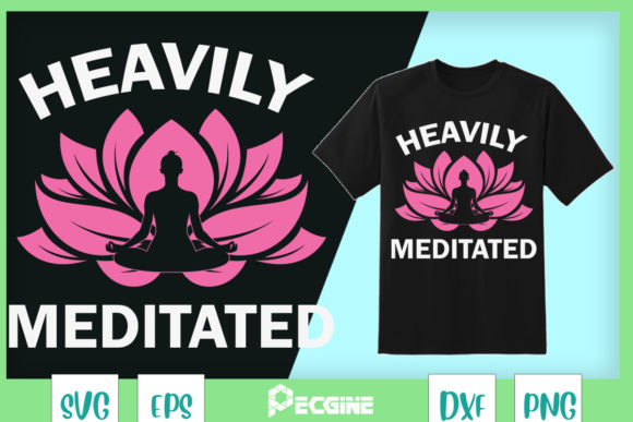 A Humorous Yoga Graphic for Attention-Grabbing T-Shirt Designs