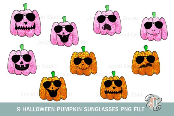 A Must-Have Pink Orange Halloween Pumpkin PNG for Your Fall Shop