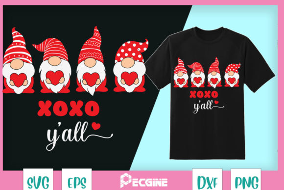 A Review of the Cute Gnomes Valentines Graphics for T-Shirt Designs