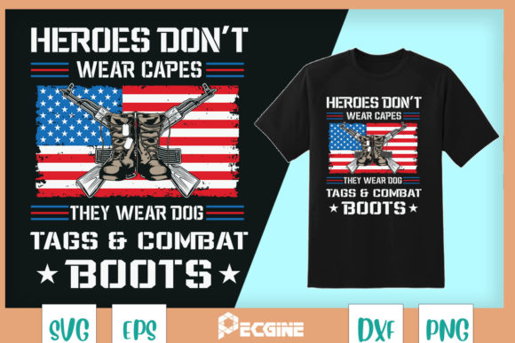 Heroes Don t Wear Capes: A Graphics Asset for T-Shirt Branding