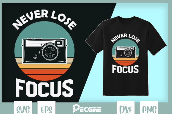 How a Retro Camera Design Enhances Blog Graphics & T-Shirt Art