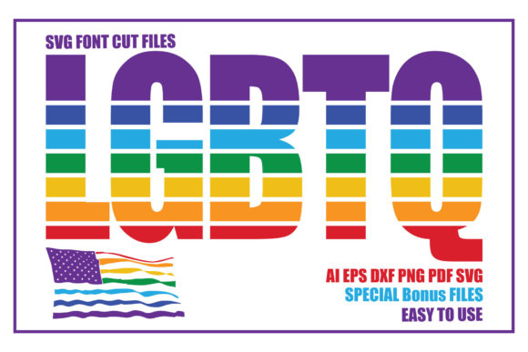 LGBTQ: A Bold Graphics Choice for Crafts & Inclusive Brands