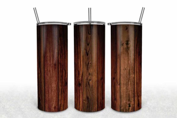 Rustic Wood Graphics for Tumbler Wraps & Handmade Designs