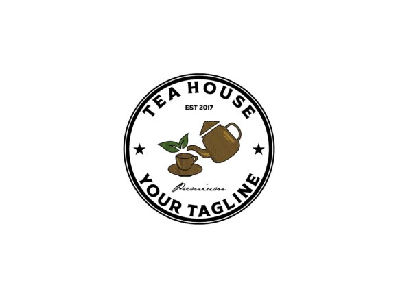 Tea House Vintage Badge Vector: A Designer’s Real-World Review
