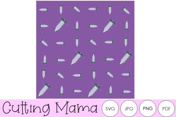 The Purple Screw Pattern: A Versatile Graphics Asset for Branding