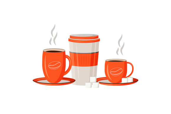 Tree Cups Cartoon Illustration: A Graphic Designer’s Review